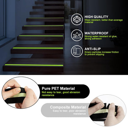 BUY 1 GET 1 FREE | Anti Slip Tape – Stop Slips Anywhere Stairs | Bathroom | Kitchen | Wet Surfaces