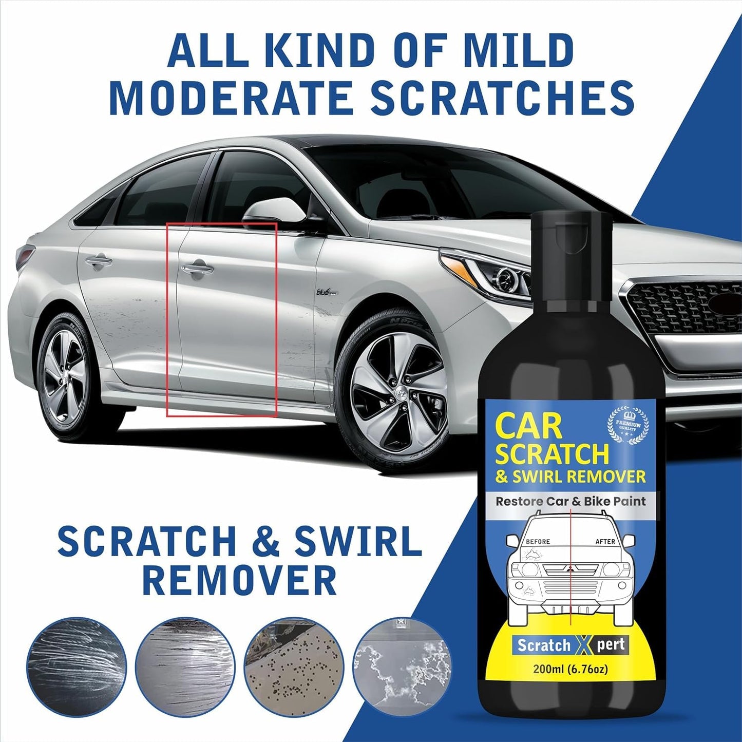 Car Scratch & Swirl Removal 100ml (Pack of 2)